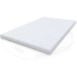 Fdm Topper Matratzenauflage 80 x 200 cm weiß