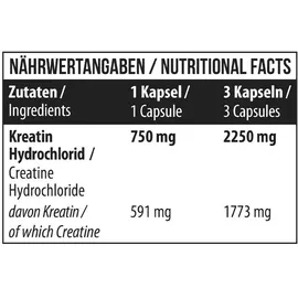 MST Creatin HCL Kapseln 90 Stück