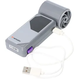Verbatim Cool n Go Air Jet 13,37 cm Handventilator Grau