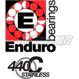 Enduro Bearings ACB 4545 150 SS Angular Contact Stainless Steel Steuersatzlager, 45x45°, 40x52x7