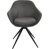 K+W Komfort & Wohnen ZOOM Leder Silber