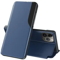 Hülle für Apple iPhone 15 Pro Max Handy Schutz Case Cover Flip Klapp Tasche Etui