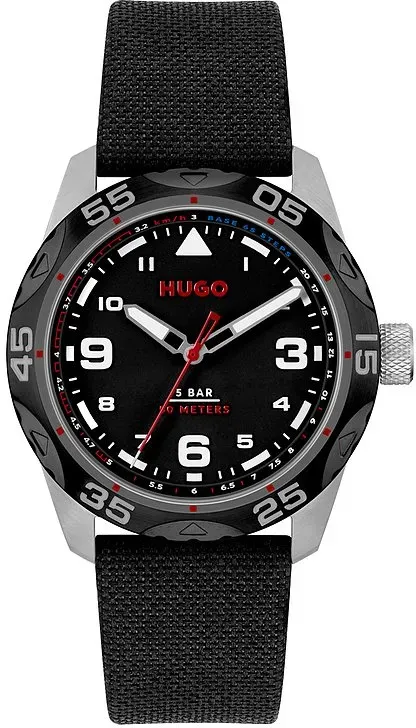 Hugo Herrenuhr 1530330 - schwarz