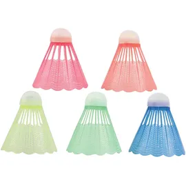 Talbot Torro Schildkröt 970910 - Badminton Ball Aero Space, 5er-Set, für Freizeit+Training