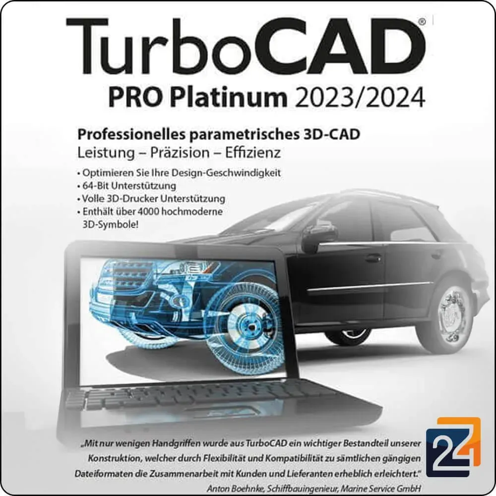 TurboCAD PRO Platinum 2023/2024