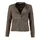 Maze Lederjacke Linden braun | grau L