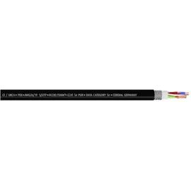 Cordial 15536 RJ45 Patchkabel CAT 5e S/UTP 2.00 m Schwarz PUR-Mantel 1St.