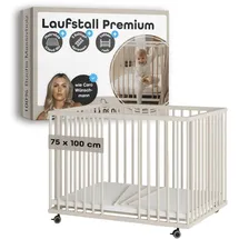 Sämann Laufgitter Matratze Cloud Air, Lattenrost & Sprossen sahara dust Premium | Gr.: 75x100 cm