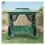 vidaXL Gartenpavillon Grün 3-Sitzer