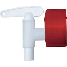 Graf Auslaufhahn Kunststoff weiß 34 mm