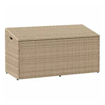 vidaXL Auflagenbox 110 x 50 x 58 cm Beige