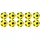 Robertson Tischfussball Kickerbälle, farbig, 10er-Set,