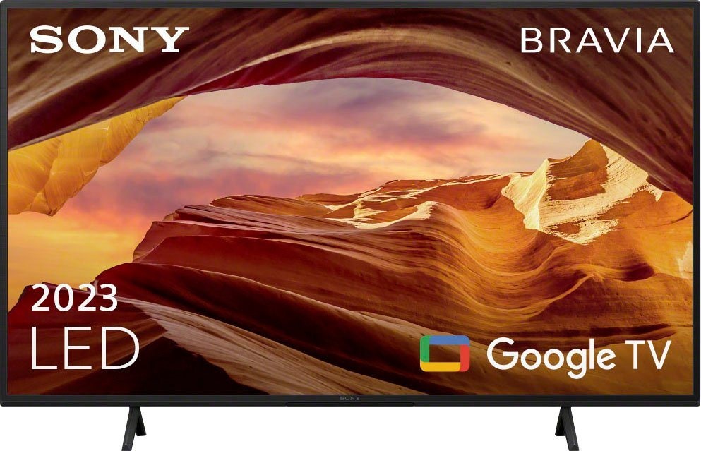 Sony KD43-X75WL LED-Fernseher (108 cm/43 Zoll, 4K Ultra HD, Google TV, Smart-TV, BRAVIA CORE, HDMI 2.1, Gaming-Menü) schwarz