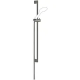 Dornbracht Duschgarnitur serienneutral, rund, Badarmaturen, 26413979-99, dark platinum gebürstet