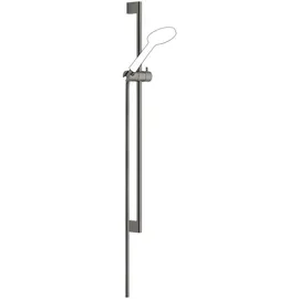 Dornbracht Duschgarnitur serienneutral, rund, Badarmaturen, 26413979-99, dark platinum gebürstet