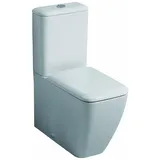 Geberit iCon Square Keramik-AP-Spülkasten 6l, inklusive Blindstopfen verchromt, 228950000,