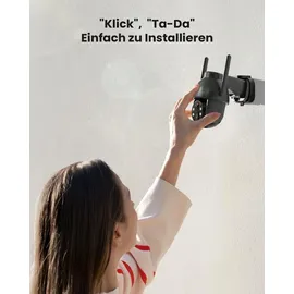 ieGeek LUOVEE 360° PTZ Solar Weiß