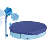 Doggy Pool mit Abdeckung + Wassersprüher Coolpets