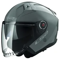 LS2 Infinity II Solid Grau L