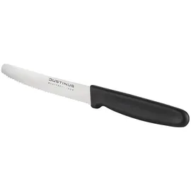 JUSTINUS Frühstücksmesser 11 cm Schwarz