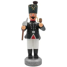 dieter legler gmbh & co. kg Legler Echt Erzgebirge Räuchermann,-figur,-männchen Bergmann mit Hacke 22 cm