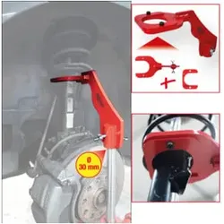 KS Tools McPherson Federbeinstütze für Getriebeheber, 4-tlg.