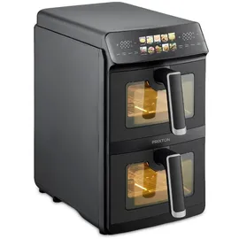 Prixton Heißluftfritteuse Prixton Cook Organics Vertical 10L schwarz