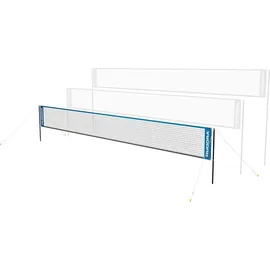 Hudora Netz Tennis/Badminton/Federball/Volleyball höhenverstellbar - Breite 6,0 Meter