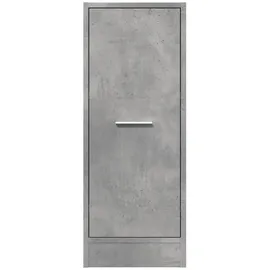vidaXL Apothekerschrank Betongrau 30 x 41 x 77,5 cm Grau