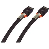 Patchsee Patchkabel DirectPatch, Cat.6a, U/FTP, schwarz, 12,2 m