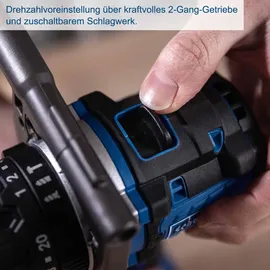 SCHEPPACH Akku-Schlagbohrschrauber 20V inkl. 2 x 150Nm + Zubehör