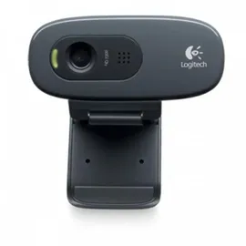 Logitech C270 HD 720p, 60° Sichtfeld, Fester Fokus, Belichtung,