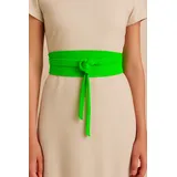 COLLEZIONE ALESSANDRO Bindegürtel " Neon " in grün | Gr.: onesize,