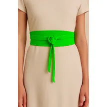 COLLEZIONE ALESSANDRO Bindegürtel " Neon " in grün | Gr.: onesize,