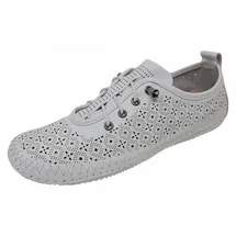 Cosmos Comfort sportlicher Schnürer in weiß, 38 EU