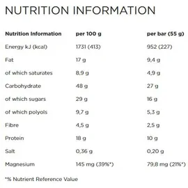 Powerbar Ride Energy Coco-Hazelnut Caramel Riegel 18 x 55 g