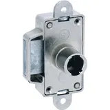 Junie FURORE 8505 Möbel-Drehstangenschloss mit Rosette D25 Metall vernickelt