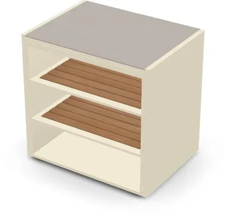 Brabura CT 90 Ablagemodul - Pietra Di Luna / Perle Blanche