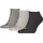 Puma Sneaker Socken 3er Pack Grau 35-38