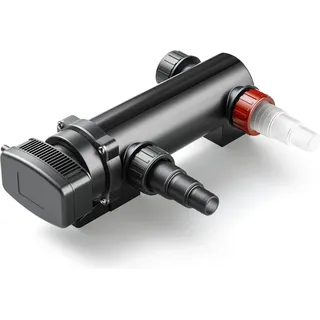 Wiltec SunSun, Brunnen / 18 W UVC Vorklärgerät für Teichfilter & Teichpumpe Wasserklärer Lichtfilter zur Algenbekämpfung