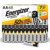 Energizer Batterien AA Alkaline Power 48er Pack Amazon] [Exklusiv Rechargeable (15,99)