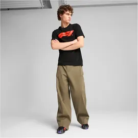 Puma F1 Essentials Logo Tee 180g puma black M