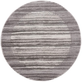Carpet City Teppich »Noa 9301«, rund, Kurzflor, Modern, Weicher For, Pflegeleicht, grau Meliert - Moderne Teppiche