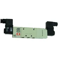 Riegler 5/3-Wegeventil, elektropneu., Mitte entlüft., G 1/4, 24 V