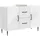 vidaXL Sideboard 89 x 34,5 x 60 cm Hochglanz Weiß