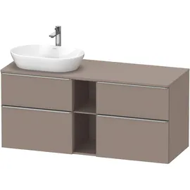 Duravit D-Neo Konsolenwaschtischunterbau wandhängend Basalt Matt 1400x550x664 mm à DE4970L70430000, DE4970L70430000