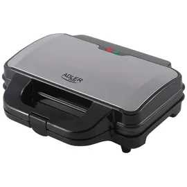 Adler AD 3043 Sandwich-Toaster 1300 W Schwarz