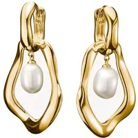 Thomas Sabo Creolen Bold Elegance gold, weiß 430-14 onesize