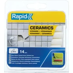 Rapid Klebesticks Keramik, Durchmesser 12 x 94 mm 14 Stk. Blister