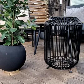 StarTrading LED Sunlight - mit Solarpanel - warmweiße LED - H: 48cm, D: 34cm - s...